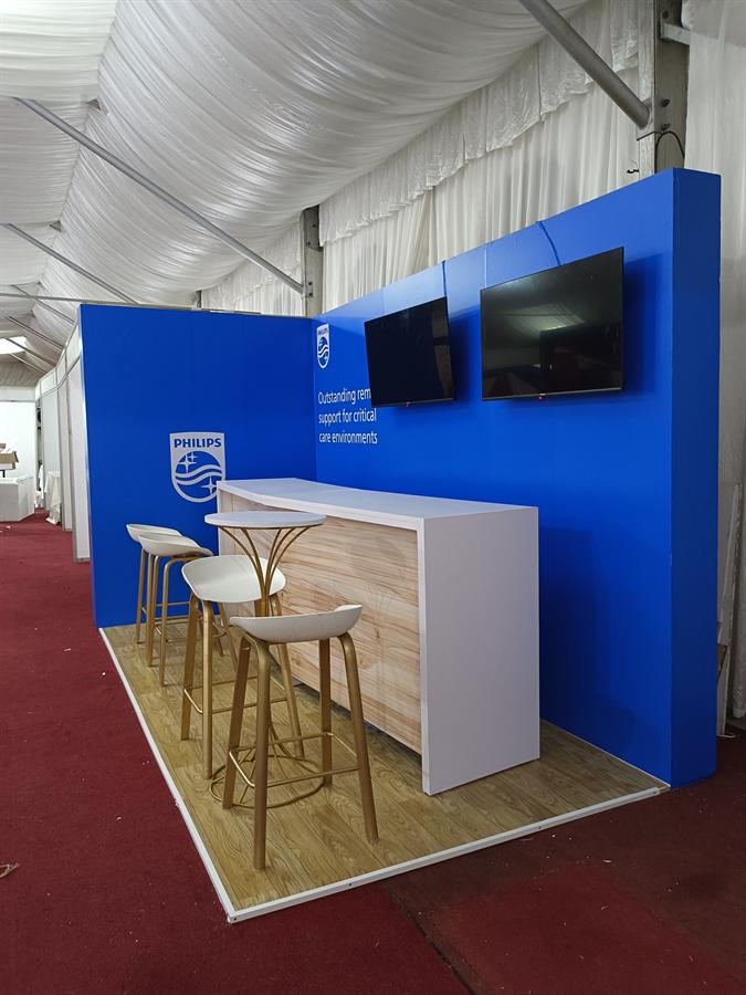 Event setup showcase